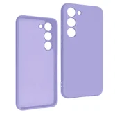 Чехол Samsung S23 FE Silicone (no logo), лиловый