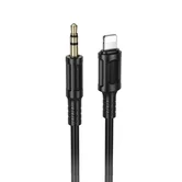 AUX Borofone BL25A Lightning - 3.5мм, 1м, черный
