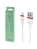Кабель Borofone BX17 Lightning - USB белый, 1м