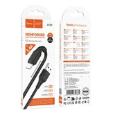 Кабель Hoco X120 microUSB - USB черный, 1м