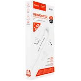 Кабель Hoco X120 microUSB - USB белый, 1м