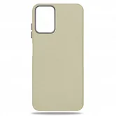 Чехол iPhone 17 leather, молочный