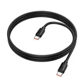 Кабель Hoco X115 240W Type-C - Type-C черный, 1м