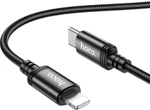 Кабель Hoco X89 20W Lightning - Type-C черный, 1м