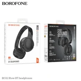 Наушники с Bluetooth Borofone BO32 + с микрофоном черные