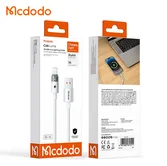 Кабель McDodo CA-6912 USB - Lightning 3A, белый, 1,2м