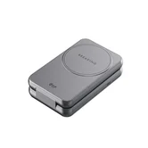 Зарядная станция Breaking DS13 3в1 беспроводная MagSafe QI2.2 25W складная, графит