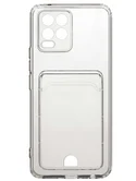Чехол iPhone 13 Pro TPU CardHolder (прозрачный)