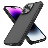 Чехол iPhone 15 Pro Matte пластик, черный