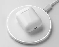 _Bluetooth стереогарнитура Deppa Air Light, TWS, BT 5.1 зарядный футляр 250mAh белая, 44165
