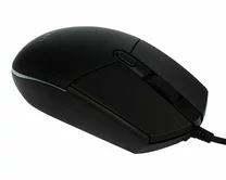 Проводная оптическая мышь Kstati MS-70 черная, 5 кнопок, RGB, 2000 dpi