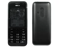 Корпус Nokia 220 DS + клавиатура черный 2кл