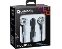 Наушники Defender Pulse 427 с микрофоном черный