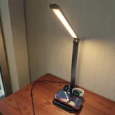 Зарядная станция настольная лампа X-1 черная