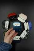 Чехол AirPods 1/2 Sport (черный-салатовый)