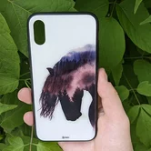 Чехол iPhone 6/6S KSTATI Glass Wild Art