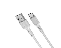 Кабель Borofone BX16 Type-C - USB белый, 1м