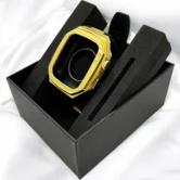 Ремешок Watch Series 42mm/44mm/45mm метал.корпус золото