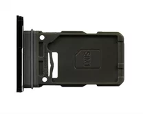 Держатель SIM Samsung G996B S21 Plus (1 SIM) черный