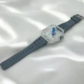 Ремешок Watch Series Ultra 49mm New band + прозрачный корпус, серый