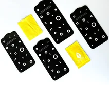 Защитное стекло GSM iPhone 15 Pro черное