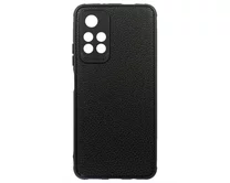 Чехол Xiaomi Redmi Note 11 (5G China) Экокожа (черный)