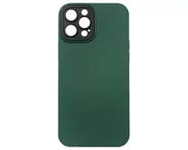 Чехол iPhone 12 Pro Max BICOLOR (темно-зеленый)