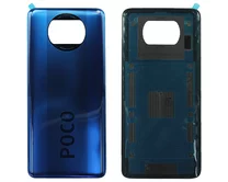 Задняя крышка Xiaomi Poco X3 NFC синяя 1кл