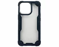 Чехол iPhone 13 Pro Armor Carbon (синий)