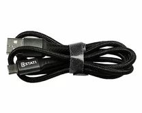 Кабель Kstati KS-011 Type-C - USB черный, 1м