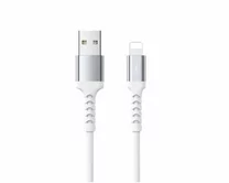 Кабель Remax RC-C008 Lightning - USB белый