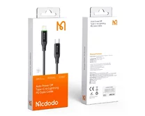 Кабель McDodo CA-3050 Type C - Lightning черный, 1,2м