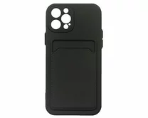 Чехол iPhone 12 Pro TPU CardHolder (черный)