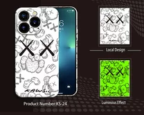 Чехол iPhone 11 LUXO Kaws (KS-24)