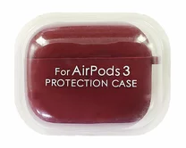 Чехол AirPods 3 Protection Case (бордовый)