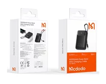 Внешний АКБ 10000 mAh McDodo MC-3243, 22,5W, + кабель Type-C черный 