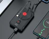 Внешний АКБ 10000 mAh Hoco J92 wireless charging черный