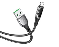 Кабель Hoco S51 Type-C - USB 5A черный, 1,2м