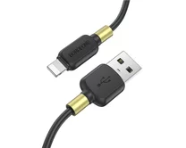 Кабель Borofone BX59 Lightning - USB черный, 1м