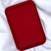 Держатель для карт Leather Strong MagSafe (красный)