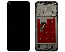 Дисплей Huawei Honor 50 Lite + тачскрин в рамке серебристый (Premium)