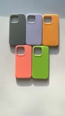 Чехол iPhone 14 Soft Silicone (оранжевый)