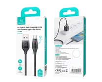 Кабель Usams US-SJ636 Type-C - USB черный градиент, 6A, 1,2м