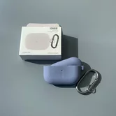 Чехол AirPods Pro Silicone Lychee (#9 Lavender)