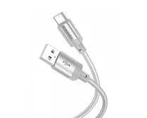 Кабель Borofone BX108 Type-C - USB серый, 1м