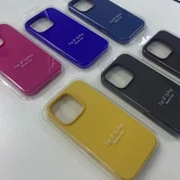 Чехол для iPhone 16 Plus Silicone (no logo) #20 navy blue