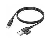 Кабель Borofone BX91 Type-C - USB черный, 3A, 1м