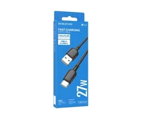 Кабель Borofone BX93 Type-C - USB черный, 3A, 1м