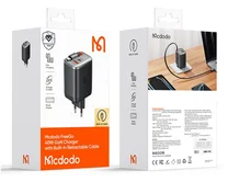 СЗУ-1USB +1USB-C McDodo CH-4281, 40W + кабель Type-C черный
