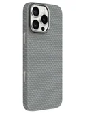 Чехол iPhone 16 Pro Max KZDOO Keivlar (серый)